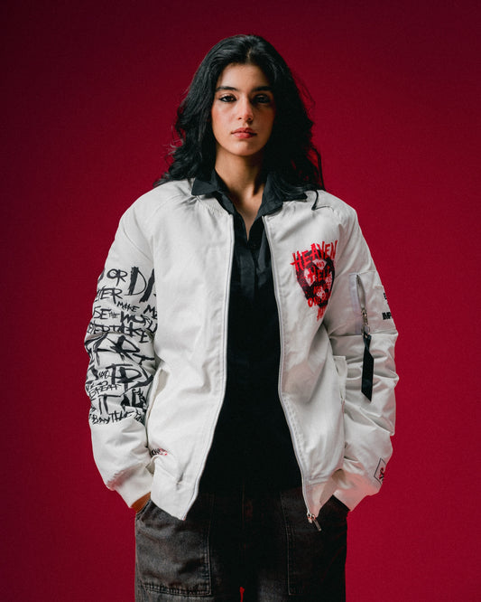 Baseball Jacket (White)